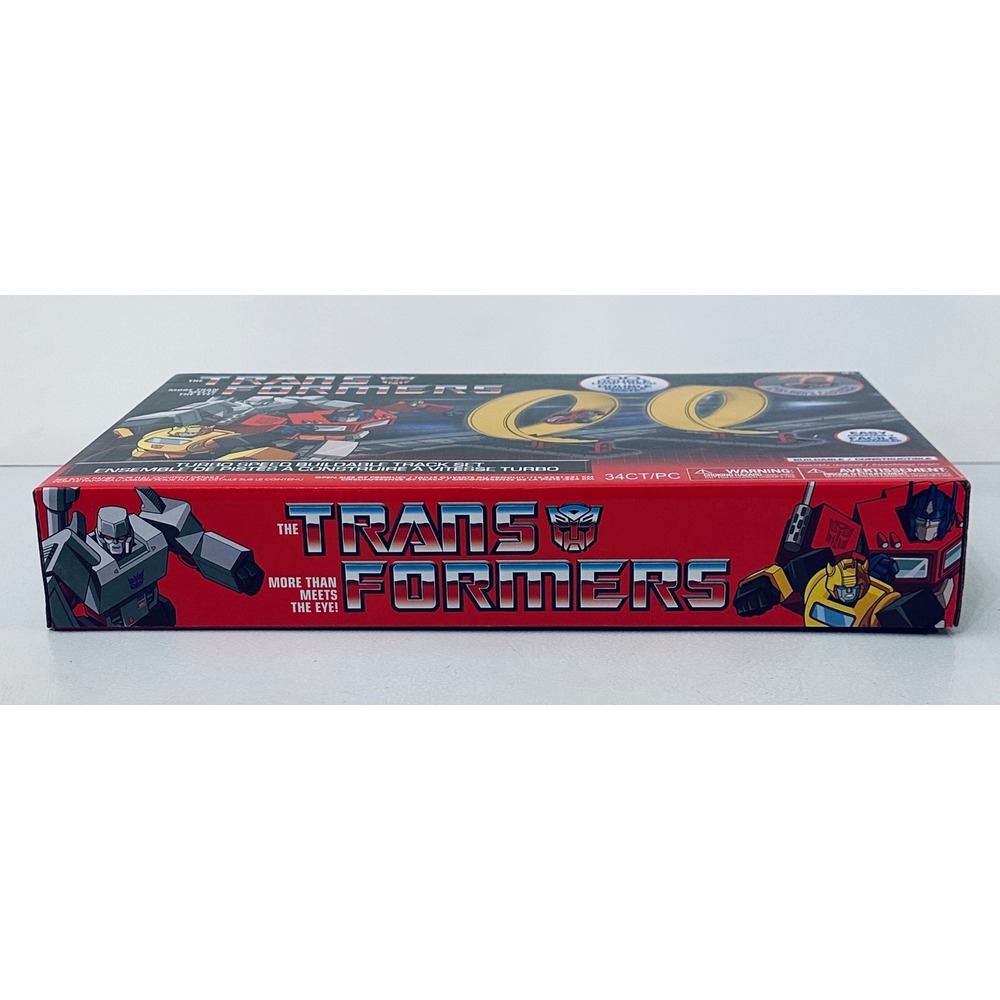 Transformers Speed Buildable Track Set Pull Back Car New Factory Sealed 2024 - Picture 4 of 5